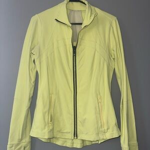 Lululemon Athletica Light Yellow Define Jacket